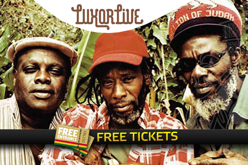 2x 2 Free Tickets to The Mighty Diamonds at Luxor Live NL