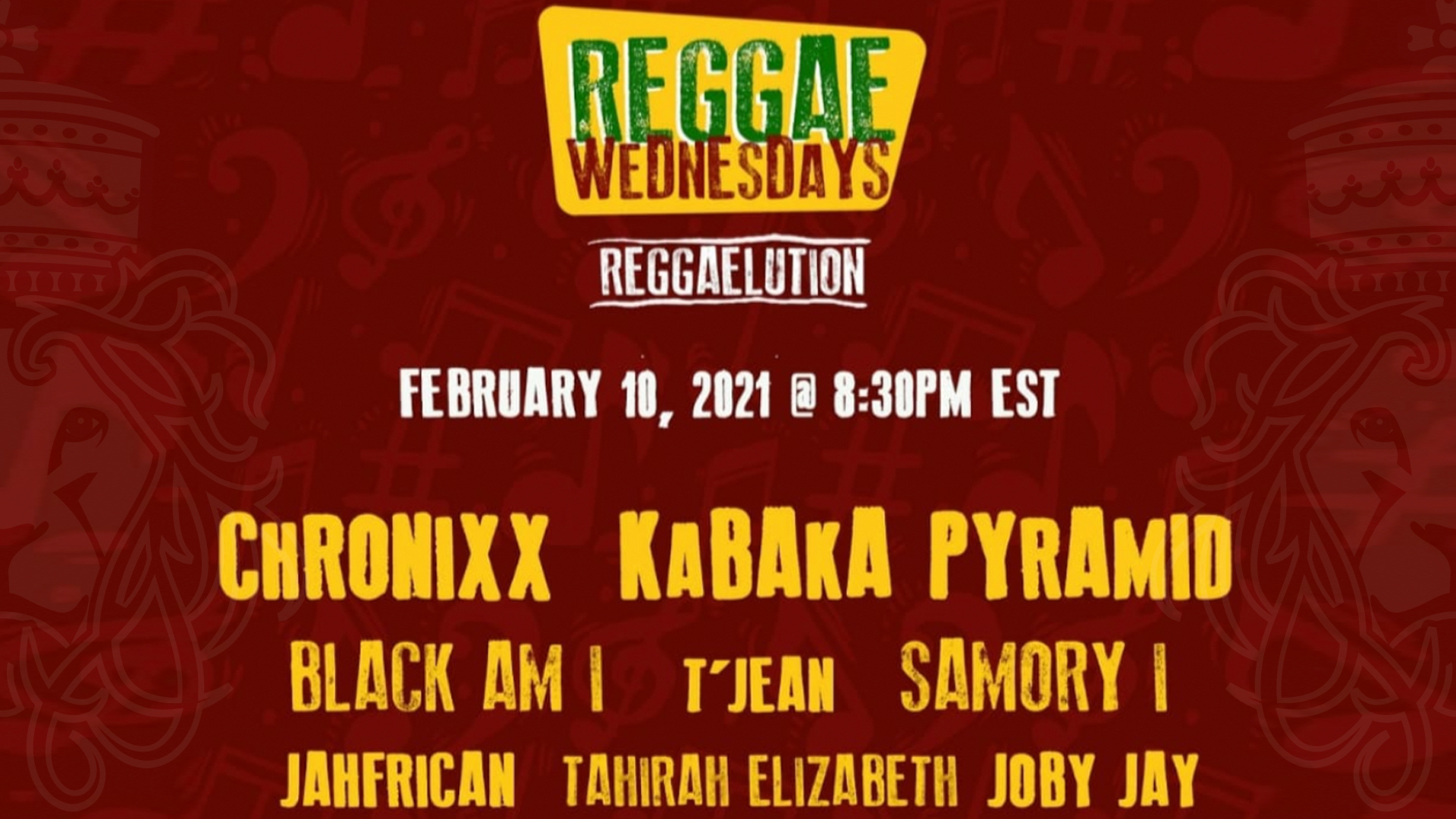 Reggae Month 20201 February 10