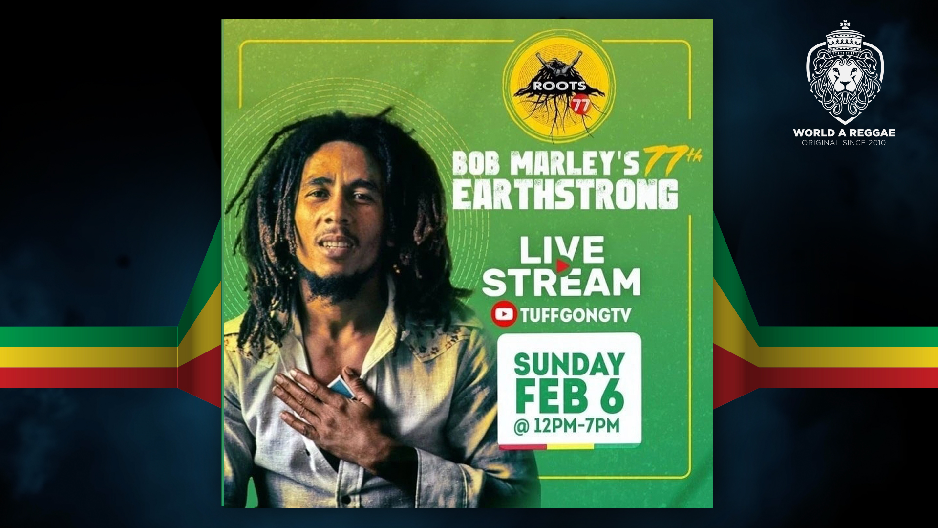 Roots 77, Bob Marley Earthstrong