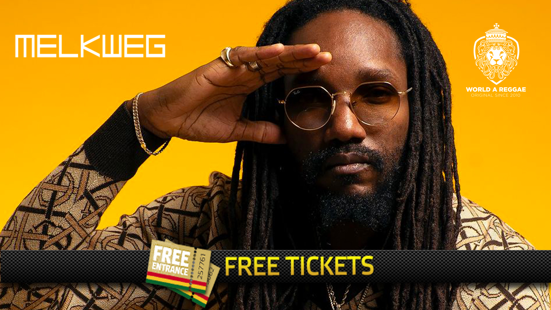 Kabaka Pyramid free tickets