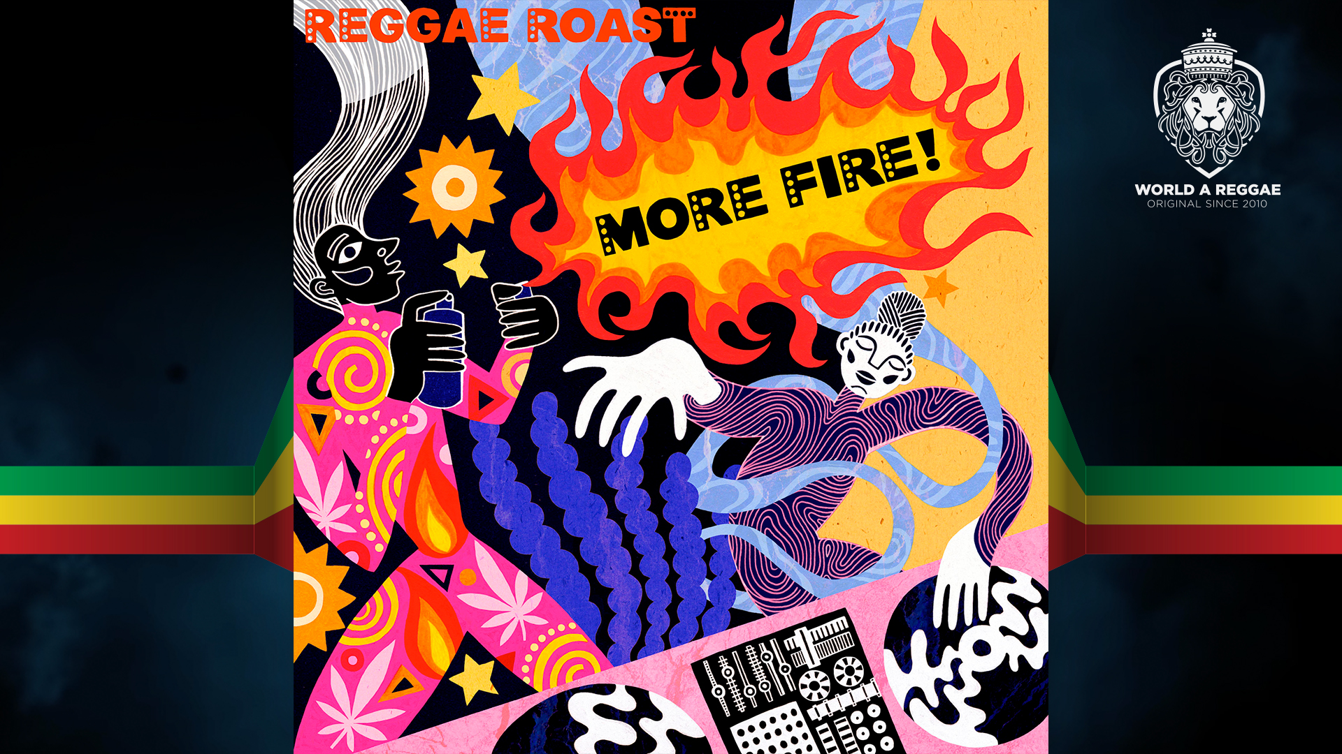 Reggae Roast presents their 2nd studio album More Fire!.